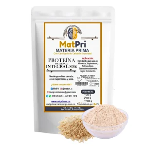 Proteína de Arroz Integral al 80%