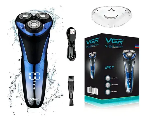 Afeitadora Shaver Rasuradora Recargable VGR V306
